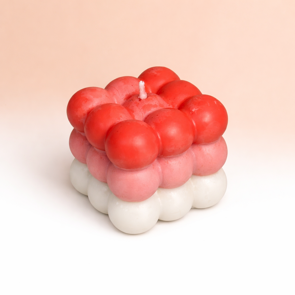 Bubble Cube Candle